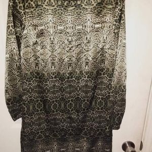 Women's animal print dress size small from WAYF